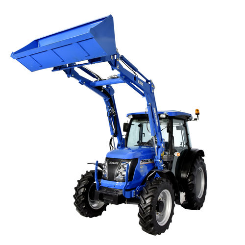同步机械传动式拖拉机 - S90 - Solis Tractors - 4气缸 / 四轮驱动 / 带驾驶室