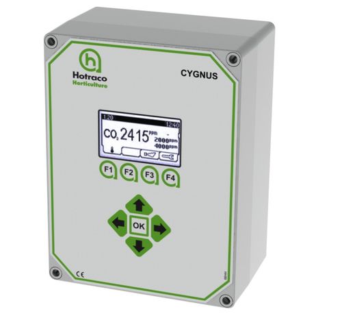 二氧化碳环境控制器 - CYGNUS-CO2 - Hotraco Horti B.V. - 温室 / 温度 / 湿度