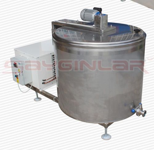 牛奶罐 - 300-2000 Liters - Sayginlar Agriculture Machinery Ltd. - 立式 / 金属 / 带有搅拌器