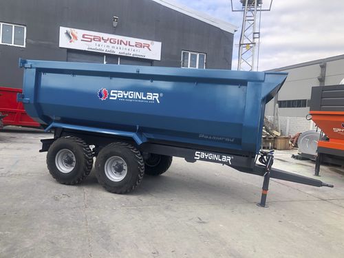 自卸拖车 - SY8T2D-JUMBO - Sayginlar Agriculture Machinery Ltd. - 串列轮轴 / 农用 / 8吨