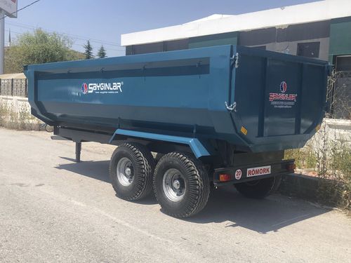 自卸拖车 - SY10T2D-JUMBO - Sayginlar Agriculture Machinery Ltd. - 串列轮轴 / 农用 / 10吨