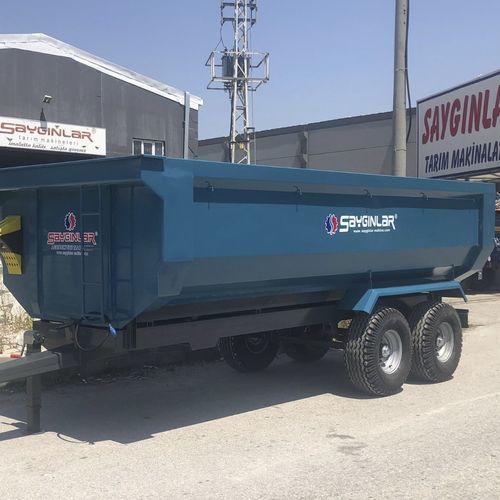 自卸拖车 - SY15T2D-JUMBO - Sayginlar Agriculture Machinery Ltd. - 串列轮轴 / 农用 / 15吨