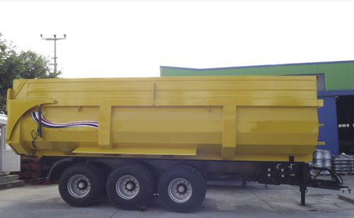 自卸拖车 - SY18T3D-TRIDEM - Sayginlar Agriculture Machinery Ltd. - 3车轴 / 农用 / 18吨