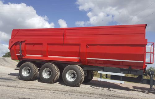 自卸拖车 - SY24T3D-TRIDEM - Sayginlar Agriculture Machinery Ltd. - 3车轴 / 农用 / 24吨