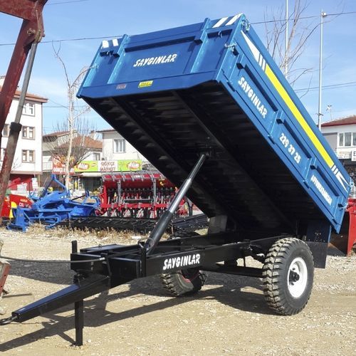 自卸拖车 - SY4T1D - Sayginlar Agriculture Machinery Ltd. - 单车轴 / 农用 / 4吨