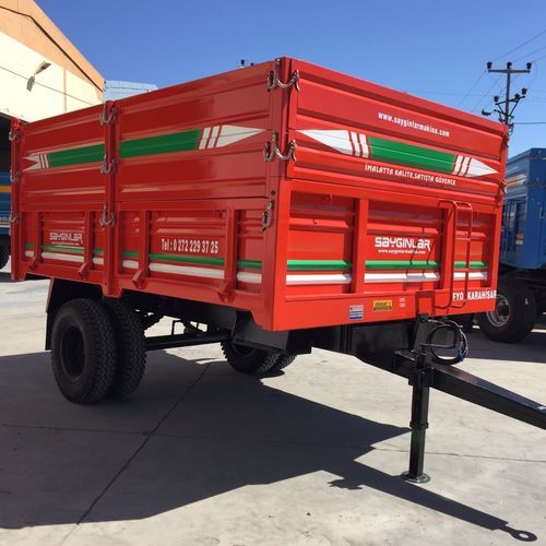 自卸拖车 - SY5T1D - Sayginlar Agriculture Machinery Ltd. - 单车轴 / 农用 / 5吨