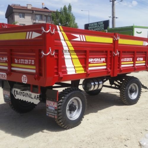 自卸拖车 - SY4T2D - Sayginlar Agriculture Machinery Ltd. - 双车轴 / 农用 / 4吨