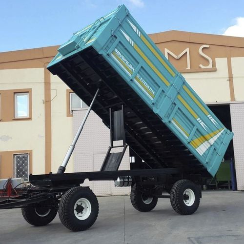 自卸拖车 - SY8T2D - Sayginlar Agriculture Machinery Ltd. - 双车轴 / 农用 / 8吨