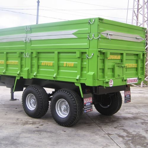 自卸拖车 - SY8T2D-TANDEM - Sayginlar Agriculture Machinery Ltd. - 双车轴 / 农用 / 8吨