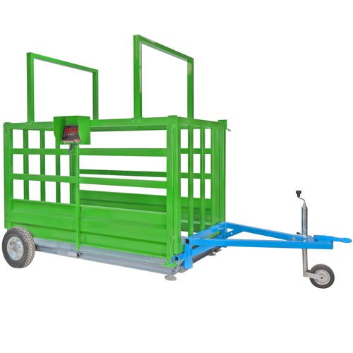 畜牧养殖秤 - CHB3-TD2 - Sayginlar Agriculture Machinery Ltd. - 动物 / 电子 / 带保持架