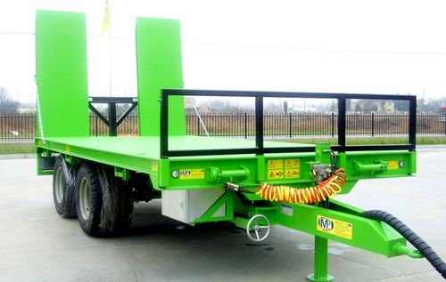 托盘拖车 - RCT Series - MP International Srl - 悬挂式 / 双车轴 / 单车轴