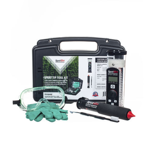 数显流量计 - SPOTON® SPRAY TIP TOOL KIT WITH SC-2 - Innoquest, Inc. - 电焊条 / 喷雾嘴 / 电池供电