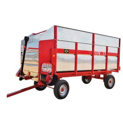 自卸拖车 - VFM Series - ColhiCana Agricultural Machinery - 悬挂式 / 双车轴 / 青贮