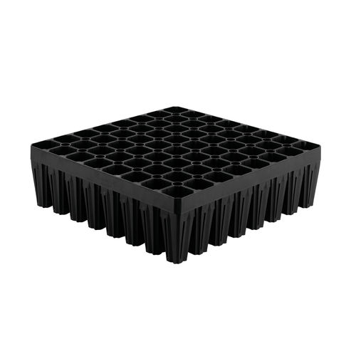 塑料育苗盘 - Plantek 64FD - BCC AB - 重复使用型 / 正方形 / 深