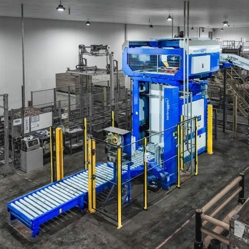 袋子货盘堆垛机 - Tong Engineering - 用于货物箱 / 用于水果箱