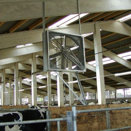 农用建筑通风风扇 - FARMTEC a.s. - 空气循环 / 悬挂