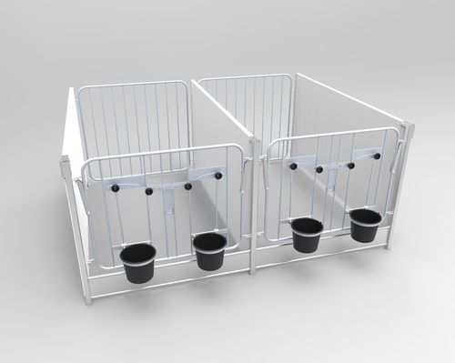 牛犊饲养笼舍 - FARMTEC a.s. - 畜牧养殖 / 独立型