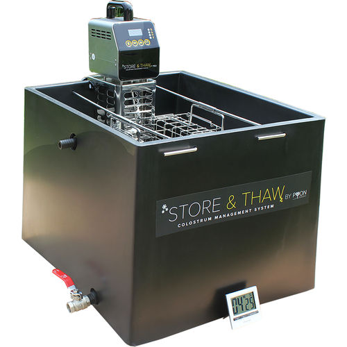 解冻初乳管理系统 - STORE & THAW COLOSTRUM MANAGEMENT SYSTEM - Shearwell Data Ltd - 巴氏灭菌 / 水浴箱