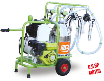 牛用挤奶设备 - 8680640071732/8680640071749 - BARBAROS MOTOR MAKINA SANAYI IC VE DIS TIC LTD STI - 汽油 / 移动式