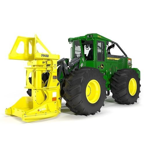 轮胎式伐木归堆机 - 843L-III - John Deere Forestry