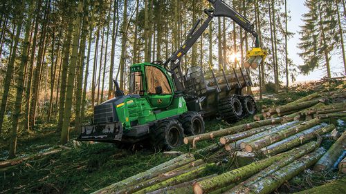 坡地木材集运机 - 1510G - John Deere Forestry/约翰迪尔林业设备 - 履带