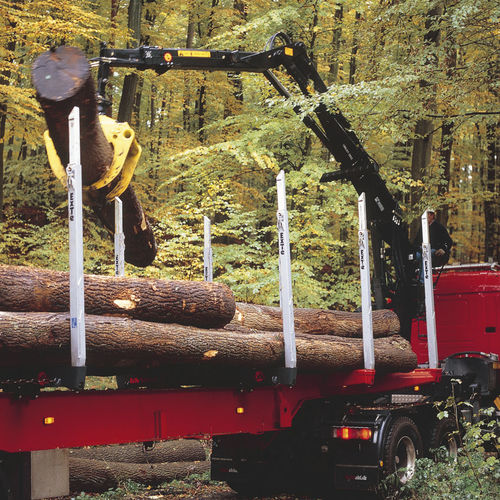 卡车安装式伐木起重机 - LOGLIFT 265Z series - HIAB AB - 折臂式