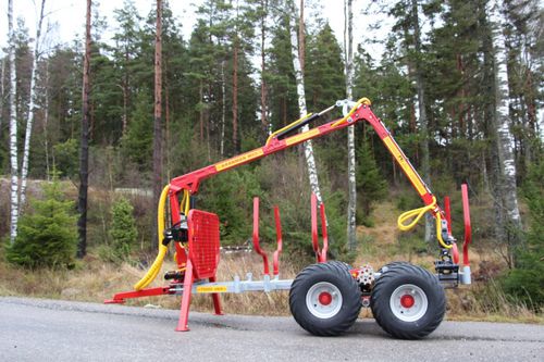 拖挂式伐木起重机 - M55 - Kranman AB