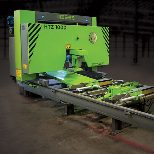 带式断木机 - HTZ 1000 - Mebor d.o.o. - 卧式 / 固定式 / 带传送带