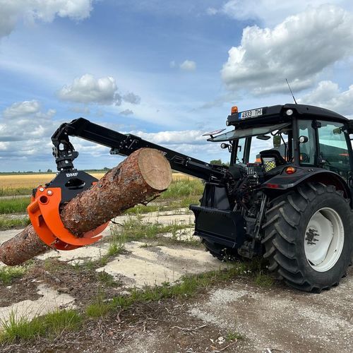 林业抓木器 - BMF Log Skidding Grapple R2000 - BMF - 伸缩 / 拖拉机 / 通用