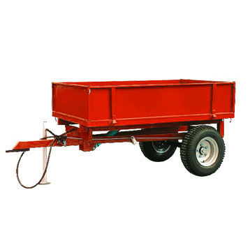 自卸拖车 - KT series  - JEEGEE AGRI EQUIP MANUFACTURING Co., Ltd. - 半悬挂式 / 单车轴 / 农用