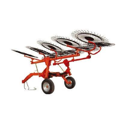 轮式搂草机 - RG series  - JEEGEE AGRI EQUIP MANUFACTURING Co., Ltd. - 侧向堆放式 / 单旋翼