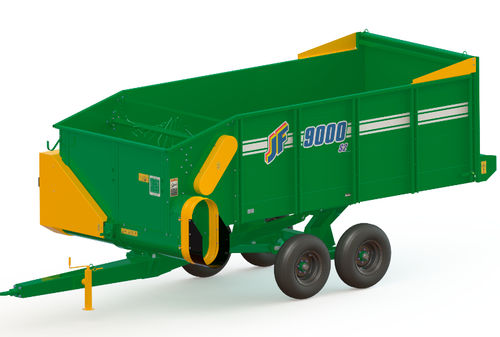 自卸拖车 - JF 9000 S2 - JF Máquinas - 串列轮轴 / 牲畜饲料 / 单斗