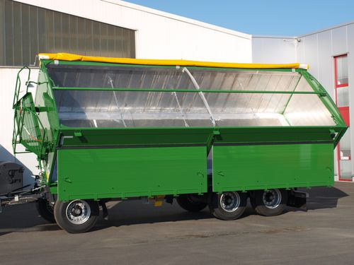 自卸拖车 - Fahrzeugbau KEMPF GmbH - 倾卸式 / 串列轮轴 / 农用
