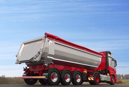 自卸拖车 - SKM 35/3 Series - Fahrzeugbau KEMPF GmbH - 倾卸式 / 3车轴 / 农用