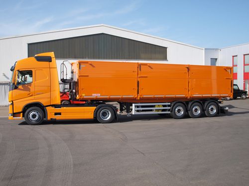 自卸拖车 - Fahrzeugbau KEMPF GmbH - 倾卸式 / 3车轴 / 农用
