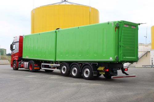 运输卡车 - SKM AK Bio-Liner - Fahrzeugbau KEMPF GmbH - 3车轴