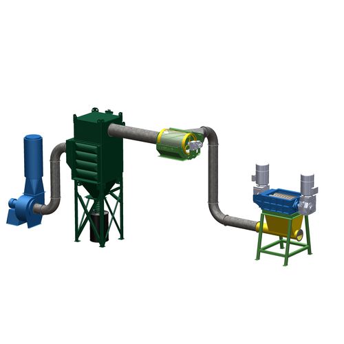 送料输送机 - KME - Ken Mills Engineering Ltd. - 动物粪便 / 气动