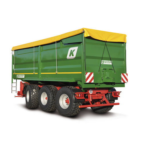 自卸拖车 - MUK 402 - Peter Kröger GmbH - 倾卸式 / 3车轴 / 农用