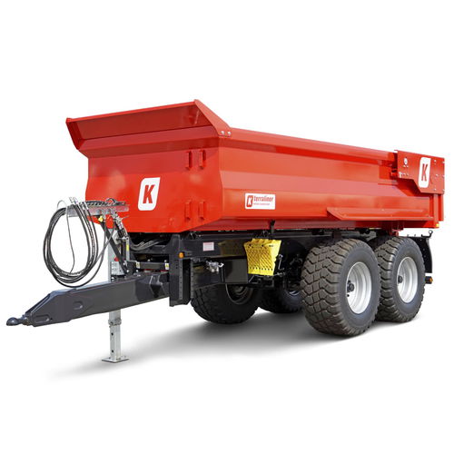 自卸拖车 - MUP 20SP - Peter Kröger GmbH - 串列轮轴 / 农用 / 10 t ... 20 t