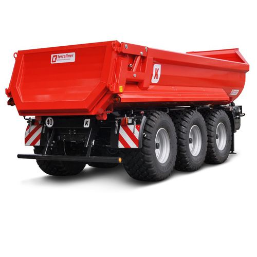 自卸拖车 - MUP 30HP - Peter Kröger GmbH - 倾卸式 / 3车轴 / 农用