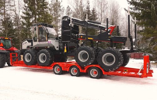托盘拖车 - TRACTOR TOW - NC Engineering Ltd. - 悬挂式 / 3车轴 / 林业