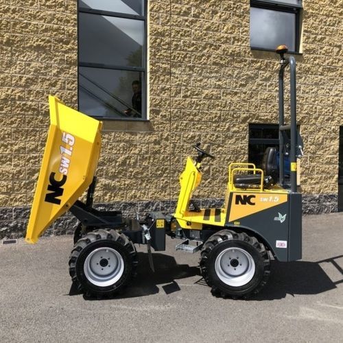前部卸载小型自卸车 - SW 1.5T - NC Engineering Ltd. - 轮胎式