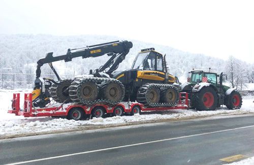 托盘拖车 - TRACTOR TOW - NC Engineering Ltd. - 悬挂式 / 3车轴 / 农用