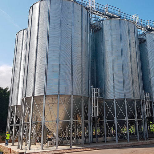 振动底部筒仓 - PRADO SILOS - 谷物 / 金属 / 漏斗式