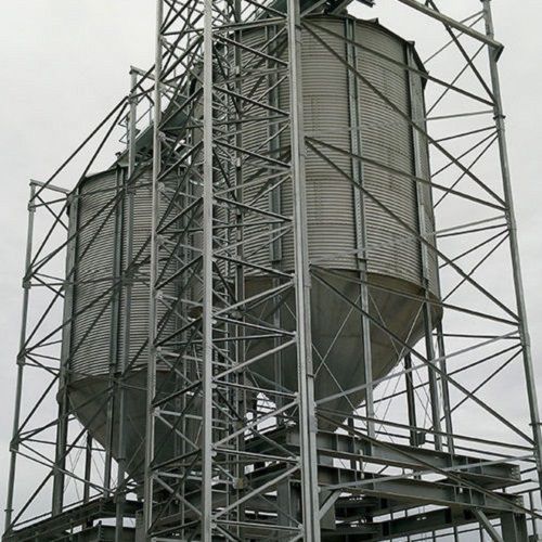 漏斗式筒仓 - PRADO SILOS - 谷物 / 金属