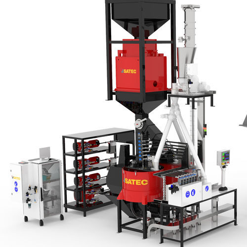 包衣系统种子处理机 - CONCEPT 3.50 Twin - Satec Equipment GmbH - 自动 / 涂层包覆 / 用于覆膜