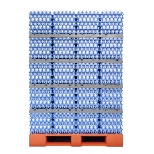 运输用蛋用托盘 - EggsCargoSystem - GI-OVO B.V. - 分隔 / 塑料