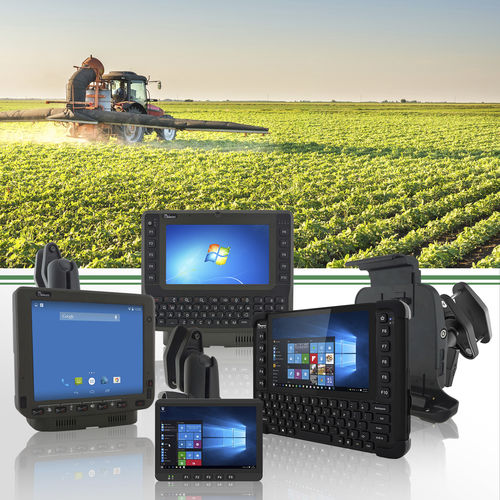 带触摸屏机载电脑 - FM07, FM08, FM10, M101BK - Winmate Inc. - 数字 / 紧凑型
