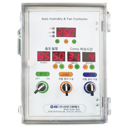 农用建筑气候环境控制器 - SGDC-6T - SHINAN GREEN TECH CO. LTD. - 温度 / 湿度 / 通风