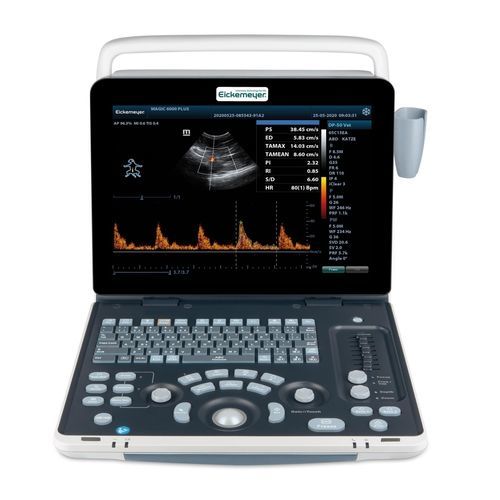 动物多普勒超声检查仪 / 便携式 - MAGIC 6000 PLUS - Eickemeyer Veterinary Equipment Ltd - 小动物 / 马用 / 线性